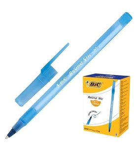 BİC ROUND STİC M TÜKENMEZ KALEM MAVİ  60  Adet KOD:921403