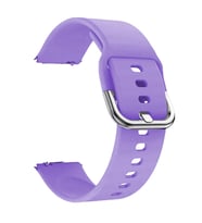 Honor Magic 2 46mm Mi Watch Color Kordon Silikon Bileklik Kopçaklı Kordon BHR (Lila)