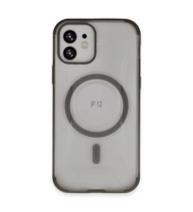 İphone 12 Hilton Magsafe Kapak - Titan Gri