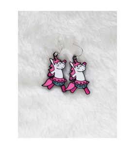 Unicorn Küpe (Metal)
