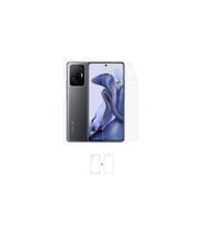 Xiaomi 11t 360 ° Full Body Ekran Koruyucu Kaplama Ön Arka Yan Darbe Emici Poliüretan Film