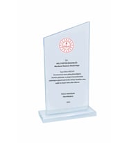 Kristal Cam Plaket