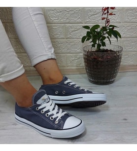 Fiyra 554 Füme Kısa Unisex Sneaker Keten Spor Ayakkabı