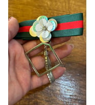 PUL PTETLİ ÇİÇEKLİ ÇELİK HALKALI KADIN BROŞ GİYİM AKSESUARI 10X4 CM