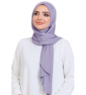 Penye Boyun Kapamalı Şal Başörtü Hazır Giyim Turban Esnek Jersey Şal