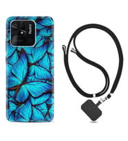 Xiaomi Poco X3 Pro M4 Pro X4 Pro C40 10C Kılıf Boyun Askılı Silikon Owl 1351