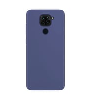 Xiaomi Redmi Note 9 İnce Mat Silikon Kılıf Lacivert