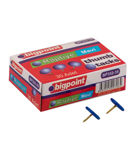 Bigpoint Renkli Raptiye Mavi x 10 Adet