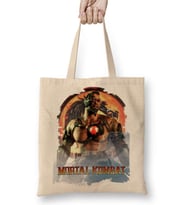 Mortal Kombat Kano Game Bez Çanta Uzun Saplı