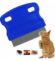 Kedi Köpek Bit Ve Pire Tarağı Evcil Hayvan Demir Iğne Dişli Tarak Tüy Alıcı Tara (Karışık)