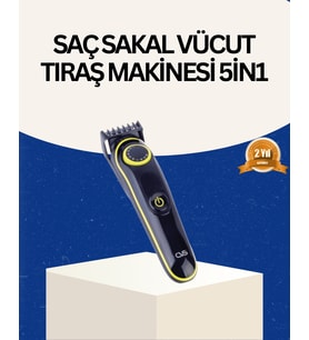 Lexroo Şarjlı Sessiz Çalışan Saç ve Sakal Şekillendirici Profesyonel Erkek Tıraş Makinesi