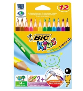 Bic Kids Kuru Boya Jumbo 12Li
