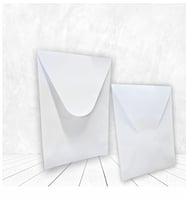 Dikey Davetiye Zarfı 50 Adet 12x18  Beyaz Zarf
