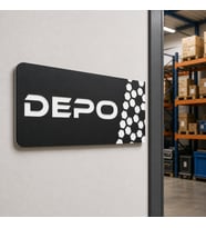 Dekoratif Depo Yönlendirme Tabelası