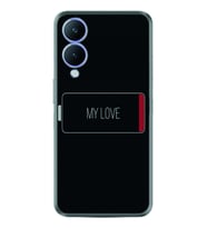 Vivo Y17S Kılıf Resimli Desenli Baskılı Silikon My Love 1402