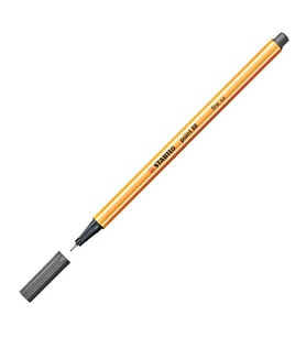 İnce Keçe Uçlu Kalem 0.4 Mm - Gri