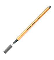 İnce Keçe Uçlu Kalem 0.4 Mm - Gri