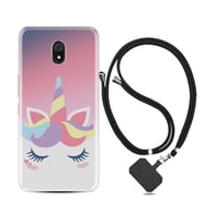 Xiaomi Redmi 8A 8 Pro 9C 9T 10C 11T Pro Kılıf Boyun Askılı Silikon Sweety Unicorn 1737