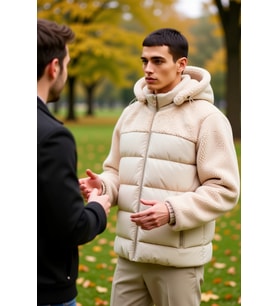Erkek Kapüşonlu Standart Kol Düz Peluş Dokuma Mont Fonksiyonel Dayanıklı Kaliteli Konforlu