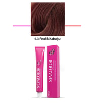 Premium 6.3 Fındık Kabuğu - Kalıcı Krem Saç Boyası 50 g Tüp