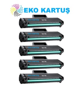 Eko Kartuş Samsung ML-2160 (101) 5’li Avantajlı Ekonomik Muadil Toner, (Siyah)