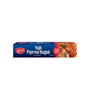 Roll-Up Yağlı Pişirme Kağıdı 37 cm x 50 Mt. (Beyaz)