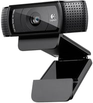 C920 HD PRO web kamerası, Full-HD 1080p, 78° görüş alanı, otomatik odaklama, net stereo ses, pozlama düzeltme, USB bağlantısı, Skype, FaceTime, Hangouts, vb. için, PC/Mac/ChromeOS/Android için, siyah