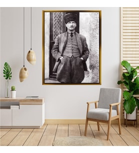ÇERÇEVELİ ATATÜRK TABLO S314