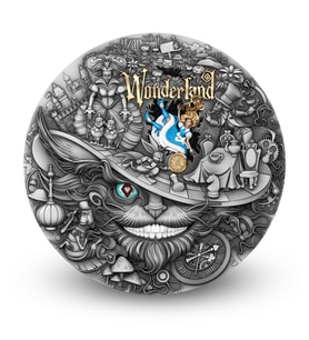 AgaKulche Alice Harikalar Diyarı Gümüş Sikke Coin