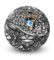 AgaKulche Alice Harikalar Diyarı Gümüş Sikke Coin
