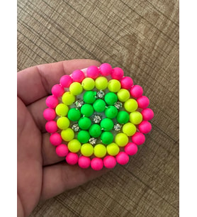 7X7 CM ZİRKON TAŞLI RENKLİ BONCUKLU YAMA ARMA DİKİŞ HOBİ APLİKE
