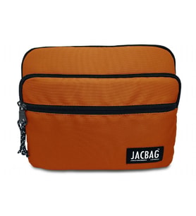 Jacbag Kiremit Turuncu Üç Cepli Tablet Telefon Çantası - Kız Çocuk/Kadın (Çok Renkli)