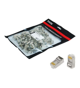 FNW-RJ4522N RJ45 FTP CAT6 KONNEKTOR METAL 100LÜ PAKET