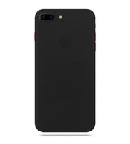 Apple iPhone 7 Plus Transparent Slim Case Siyah