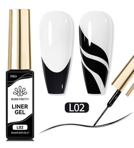 BORN PRETTY PRO 10 ML Nail Art çizim Jeli L02 (59202)