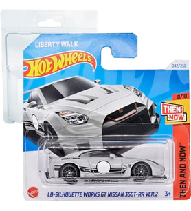 Hot Wheels Lb-Silhouette Works Gt Nissan 35Gt-Rr Ver.2 Liberty Walk Then And Now 8/10 (242/250) Htc7 (Çok Renkli)