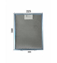 22.5 x 34 cm Aspiratör Davlumbaz Metal Yağ Filtresi 225x340mm