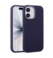 iPhone 17 Kılıf M-Safe Şarj Özellikli Kumaş Tasarımlı Miami Sert PC Kılıf