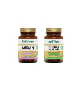 Karaciğer Detoks Enginar Yaprağı + Medan Ikili Set Artichoke Leaf + Milk Thistle + Dandelion