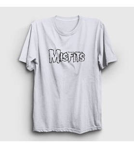 Presmono Unisex Beyaz The Misfits T-Shirt 175091tt (Beyaz)