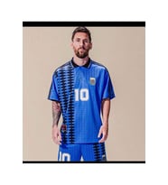Arjantin 2023/24 Yeni Sezon Lionel Messi Ikonik Özel Nostalji Efsane Forması (Beyaz)