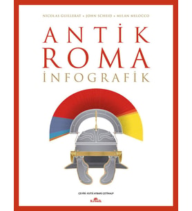 Antik Roma - İnfografik (Ciltli) (Krem)