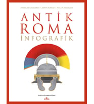 Antik Roma - İnfografik (Ciltli) (Krem)