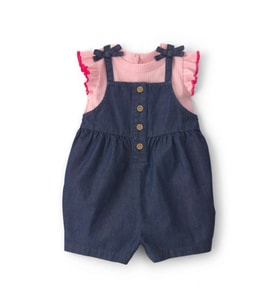 Carter's Kız Bebek Salopet Set 1u563510 Mavi
