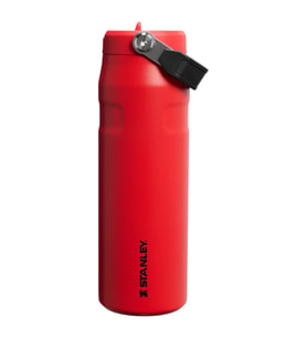 Stanley The IceFlow Bottle Flip Straw Pipetli Termos 2.0 0.7 L - (24 OZ) Chili Black