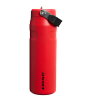 Stanley The IceFlow Bottle Flip Straw Pipetli Termos 2.0 0.7 L - (24 OZ) Chili Black