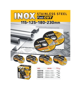 SGS2152 inox Kesici 230*1,9*22MM