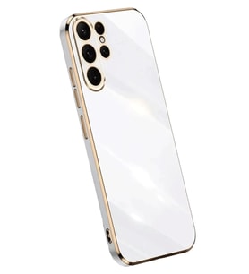 Galaxy S24 Ultra Kılıf Volet Silikon - Beyaz