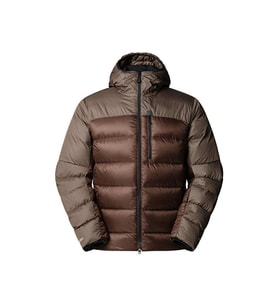 The North Face M Hke Kalix Down Hooded Jacket Erkek Outdoor Montu (700 Dolgu Kaz Tüyü) NF0A8D1Y1OI1 Kahverengi
