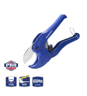 WORKPRO WP301002 42mm Profesyonel PPRC Plastik Boru Kesme Makası